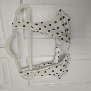 ASOS Polka Dot Bikini in White and Black